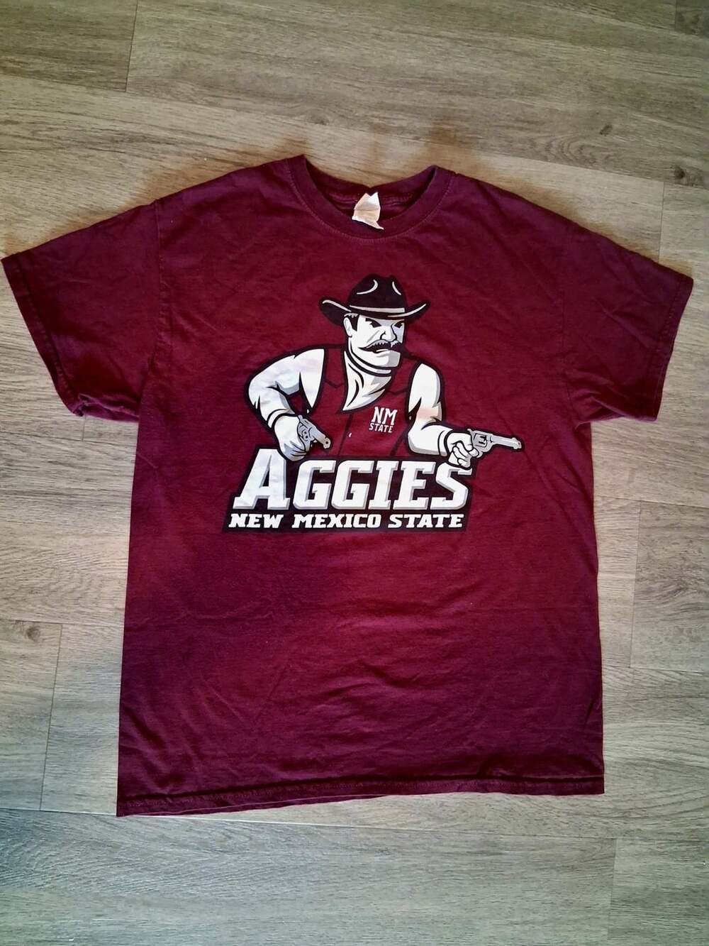Gildan New Mexico State Aggies T-Shirt Maroon Graphic